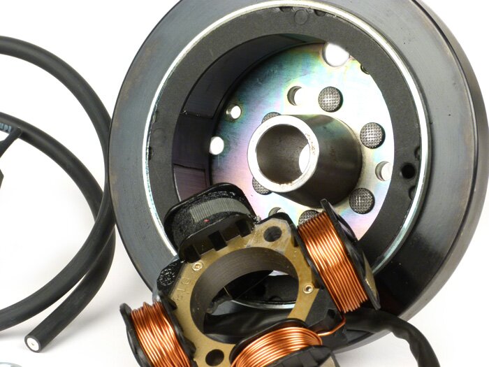 Tändning -POLINI IDM- Vespa PX, Cosa - modeller utan elektrisk startmotor