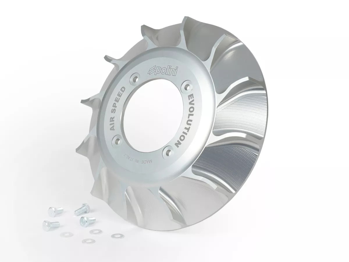 Waaier - Ventilatorwiel - Ventilatorring -POLINI- AIR SPEED - Aluminium CNC voor Polini IDM ontsteking - P1710543, P1710544, P1710545, P1710554