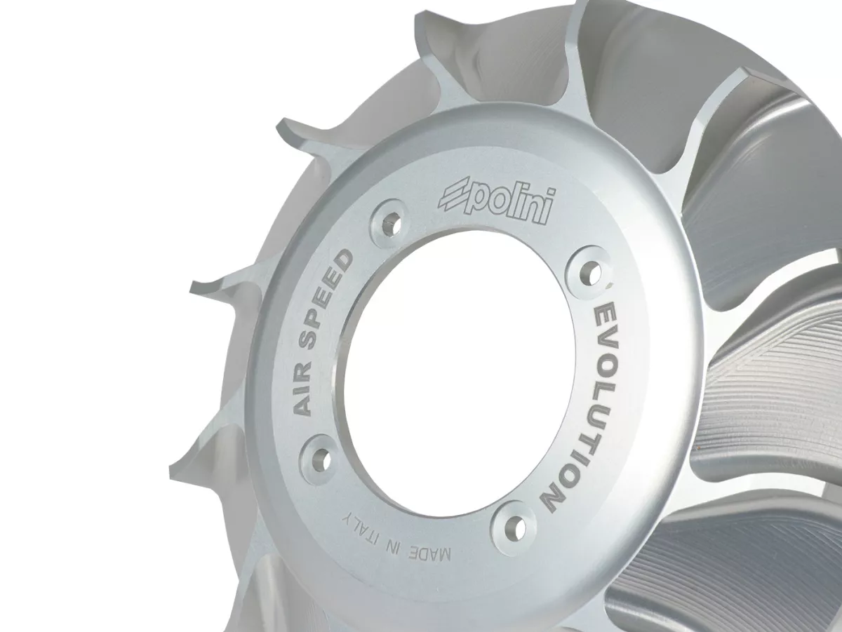 Waaier - Ventilatorwiel - Ventilatorring -POLINI- AIR SPEED - Aluminium CNC voor Polini IDM ontsteking - P1710543, P1710544, P1710545, P1710554