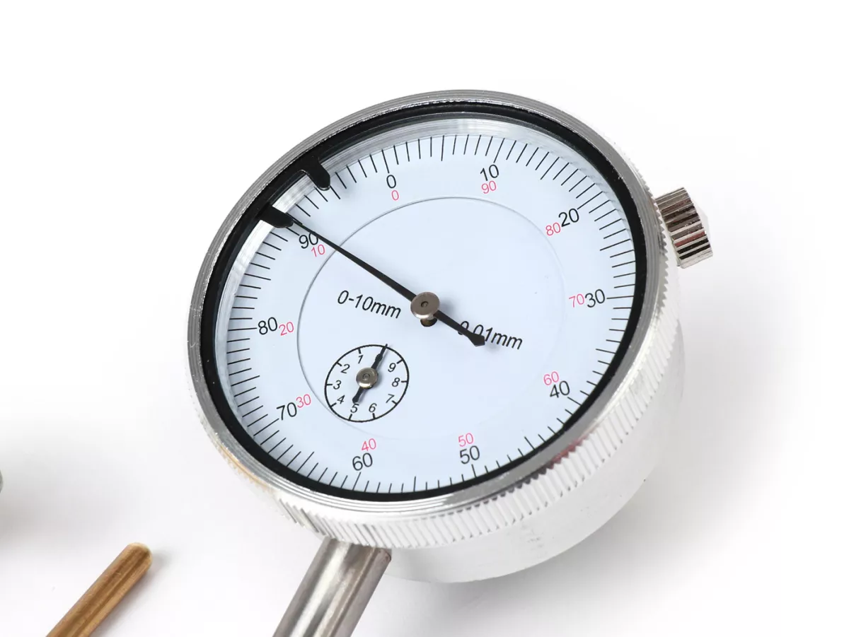 Reloj comparador -POLINI- Universal - adecuado para culatas con rosca de bujía M14