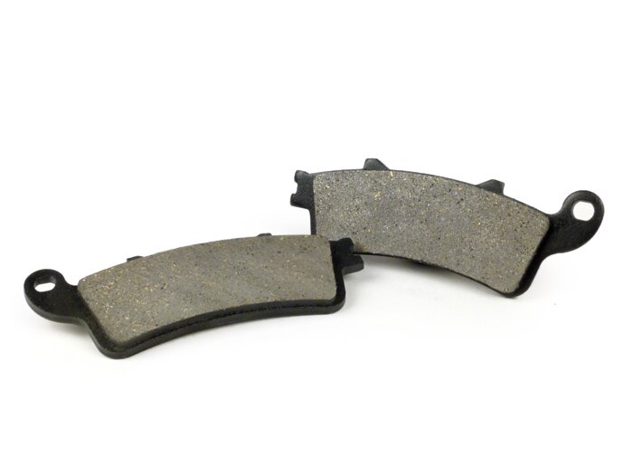 Plaquettes de frein -POLINI 115x41,1mm- HONDA Foresight FES 250cc (1997-2001) (av.), FES Foresight DD 250cc (2000) (av.), Forza, Reflex FES 250cc (2000-2004) (av.), Silver Wing FJS 600cc (2001-2006) (av.), Silver Wing FJS 600cc ABS (2003) (av.), Pantheon