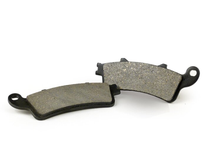 Plaquettes de frein -POLINI 115x41,1mm- HONDA Foresight FES 250cc (1997-2001) (av.), FES Foresight DD 250cc (2000) (av.), Forza, Reflex FES 250cc (2000-2004) (av.), Silver Wing FJS 600cc (2001-2006) (av.), Silver Wing FJS 600cc ABS (2003) (av.), Pantheon