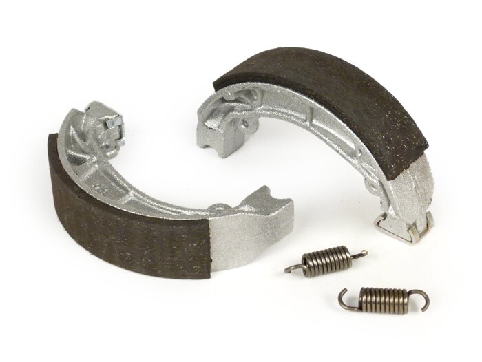 Remschoenen -POLINI Ø=110x25mm- APRILIA Amico 50 ccm 1990-1991 (vh), Amico GL, GLE, LX, Sport Life, LX 50 ccm 1992 (h), Gulliver 50 ccm 1995 (h), Gulliver LC 50 ccm 1996-1997 (h), Rally 50 ccm 1995 (h), Scarabeo 4-takt 50 ccm 2004 (h), Scarabeo 70 ccm 199