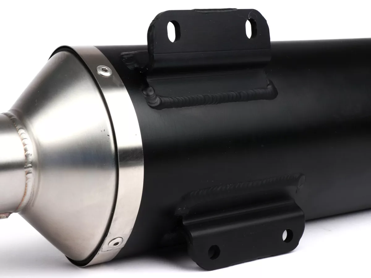 Knalpot -POLINI Grinta- Vespa Primavera 125 yaitu 3V (MA11M), Vespa Sprint 125 yaitu 3V (MA13M), Vespa Primavera 150 yaitu 3V (MA14M), Vespa Sprint 150 yaitu 3V (MA14M)