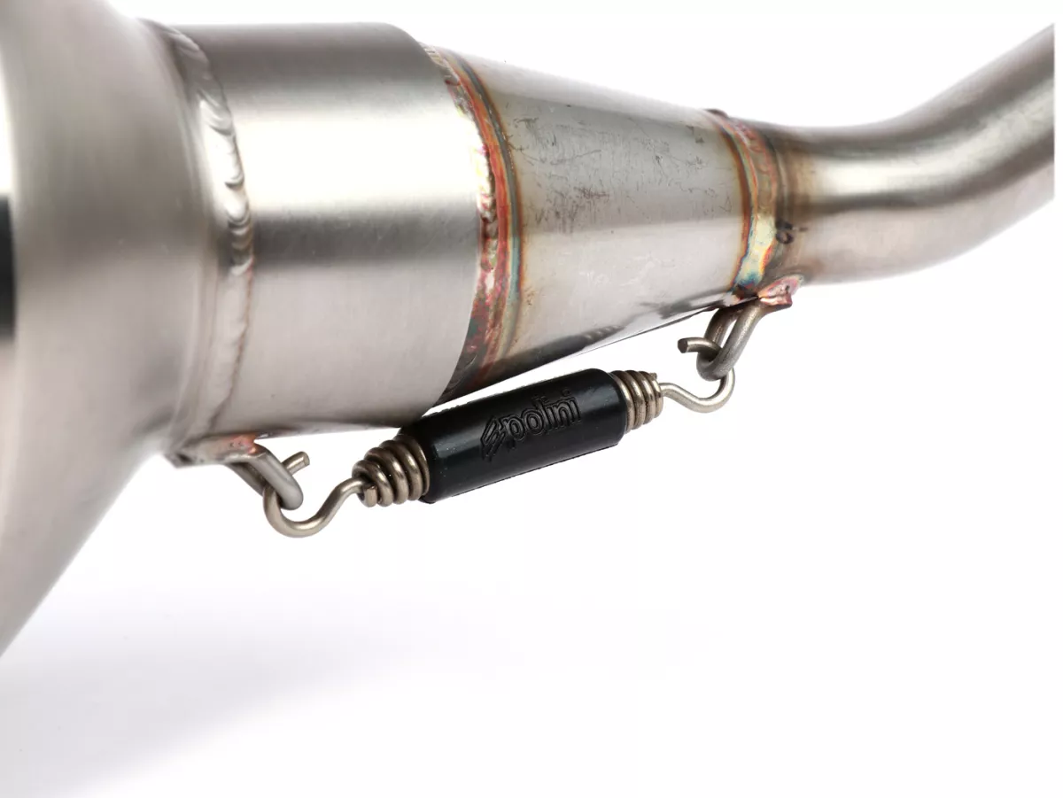 Knalpot -POLINI Grinta- Vespa Primavera 125 yaitu 3V (MA11M), Vespa Sprint 125 yaitu 3V (MA13M), Vespa Primavera 150 yaitu 3V (MA14M), Vespa Sprint 150 yaitu 3V (MA14M)