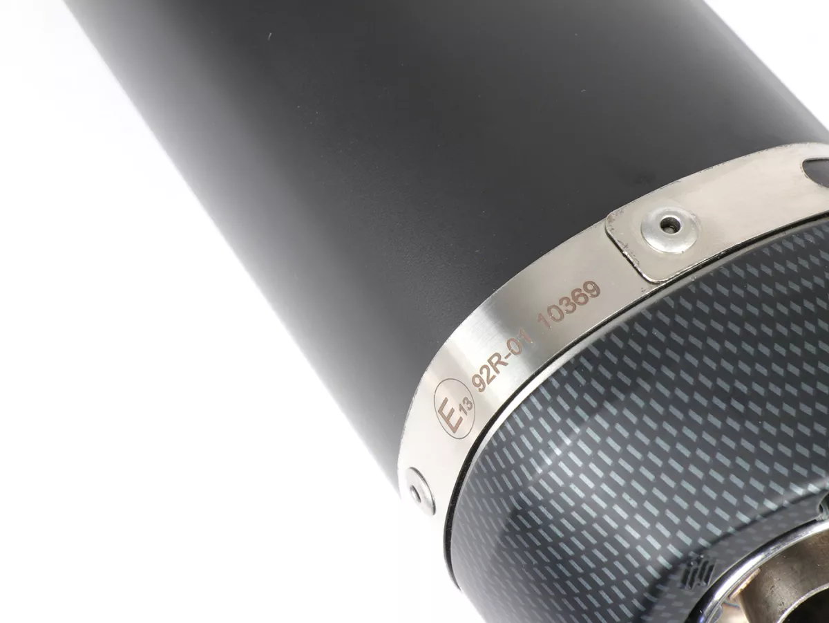 Avgassystem -POLINI- komplett system - Vespa GTS 300, GTS Super 300 (MD31M) - (Euro 5, 2021-) - aluminium (svart) - utan katalysator