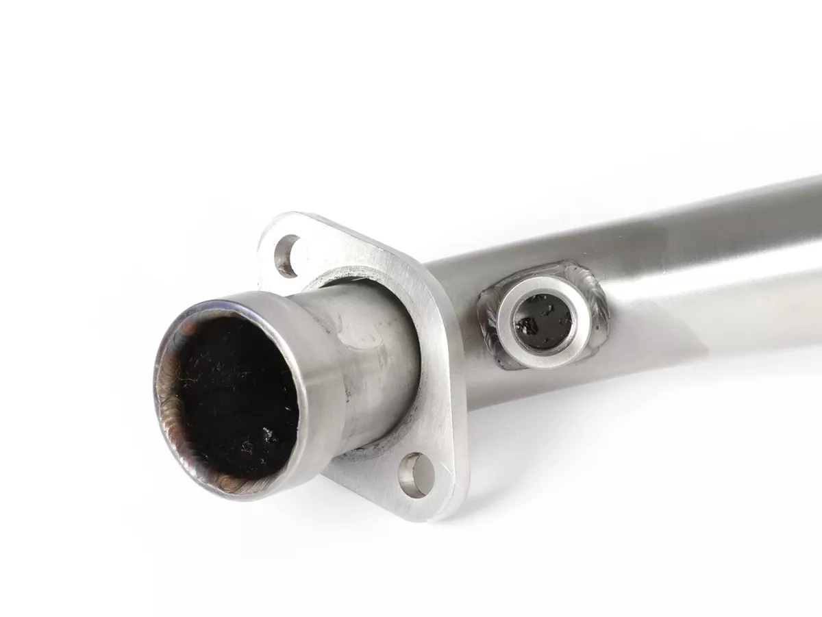 Avgassystem -POLINI- komplett system - Vespa GTS 300, GTS Super 300 (MD31M) - (Euro 5, 2021-) - aluminium (svart) - utan katalysator