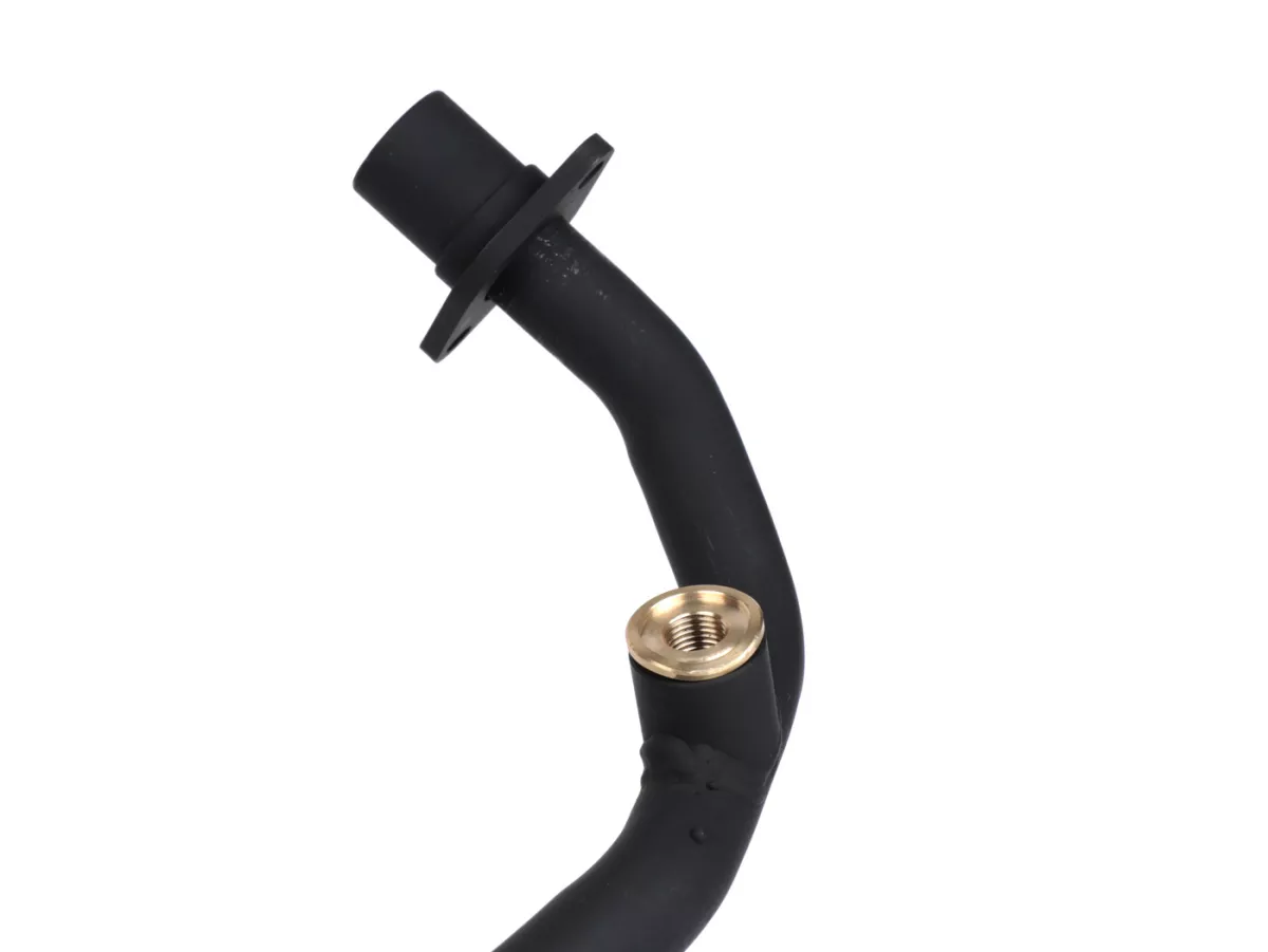 Knalpot -POLINI- sistem lengkap - Vespa Sprint 50 4T, Primavera 50 4T - Euro3, Euro4, Euro5 - hitam