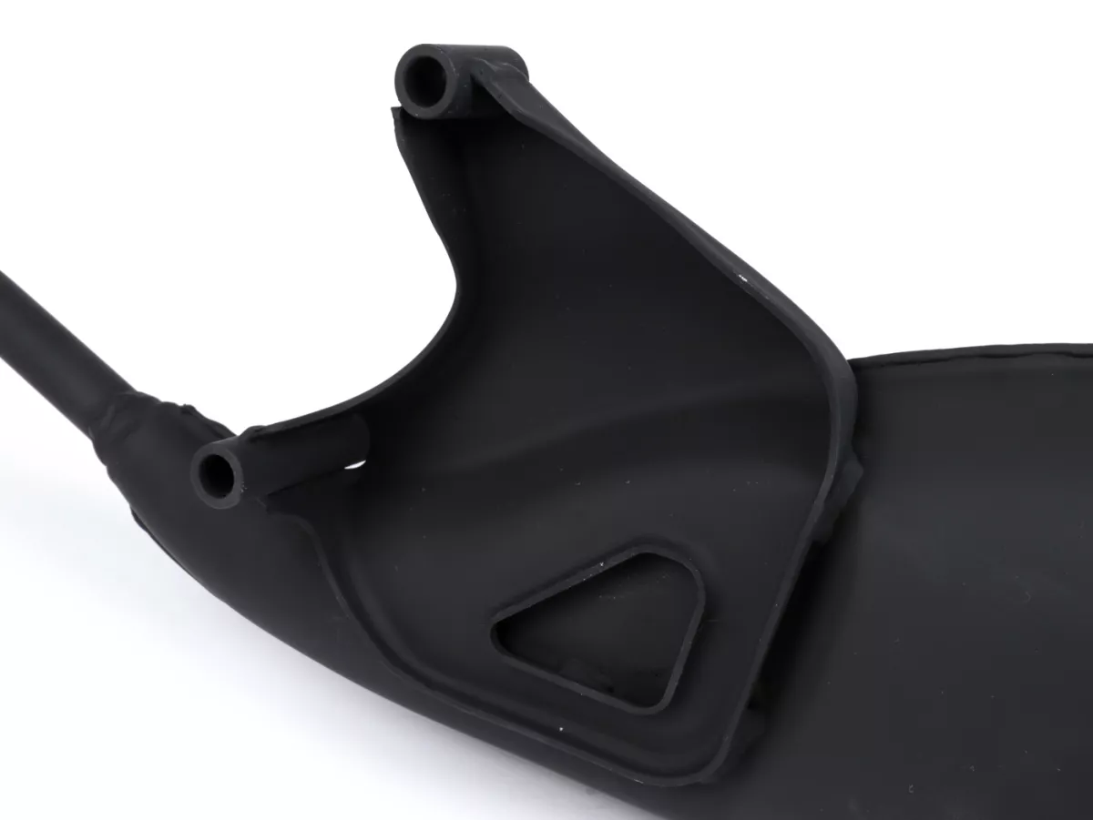 Knalpot -POLINI- sistem lengkap - Vespa Sprint 50 4T, Primavera 50 4T - Euro3, Euro4, Euro5 - hitam