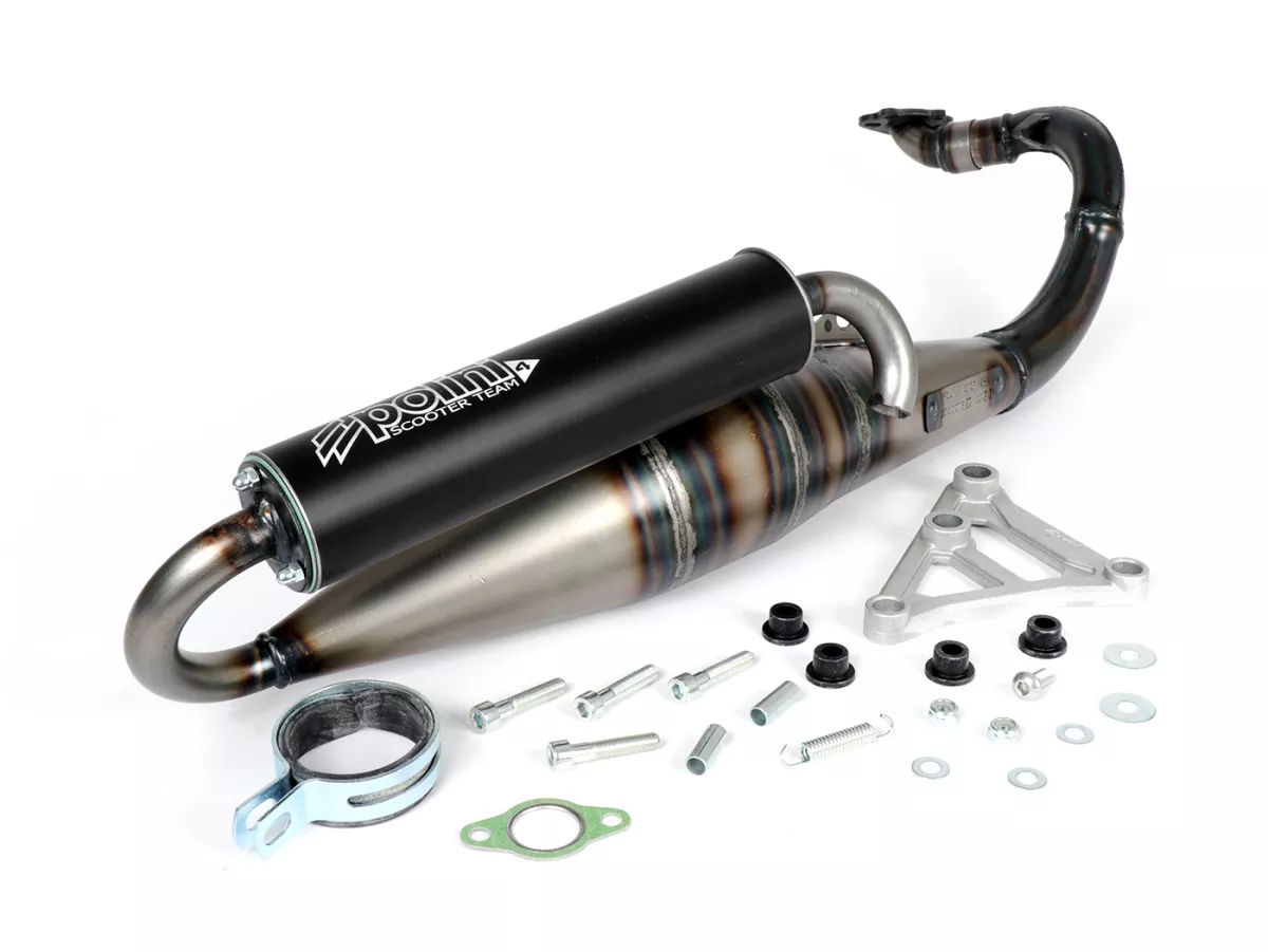 Exhaust -POLINI-  Scooter Team 4 - PEUGEOT Kisbee 50 2T