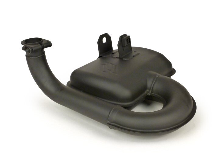 Scarico -POLINI ORIGINAL ROAD BOX- Vespa PX80, PX125, PX150 - 166cc, 177cc