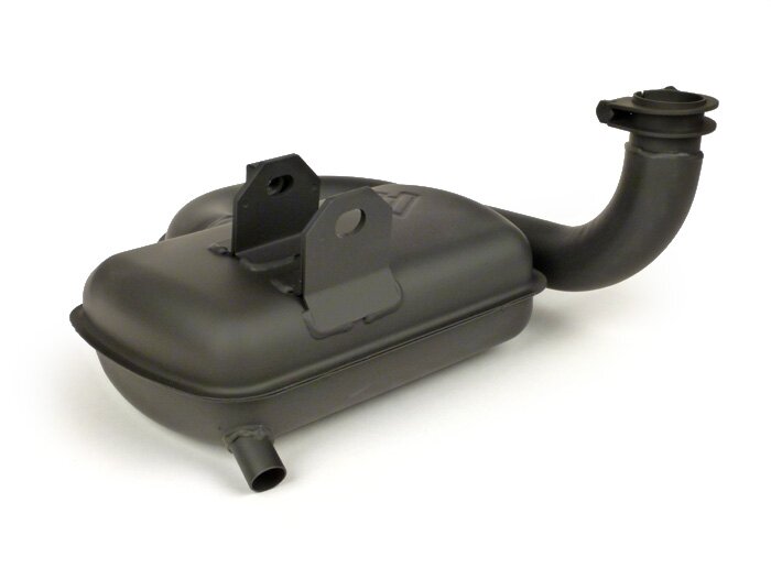 Scarico -POLINI ORIGINAL ROAD BOX- Vespa PX80, PX125, PX150 - 166cc, 177cc