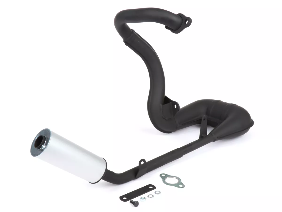 Avgasrör -POLINI Sport höger- Vespa PK50, PK80 (S/XL/XL2/HP/SS/Lusso)