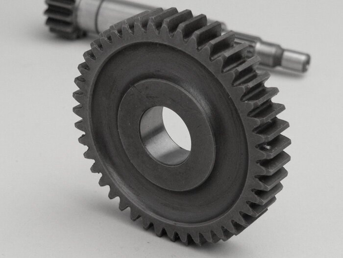 Primary gears -POLINI- Yamaha 50cc (type CT) - 14/43 =1: 3.07 - YAMAHA CT 50, Beluga 50, MBK Sorriso 50, ITALJET Pista 50, Bazooka 50, GARELLI Pony 50