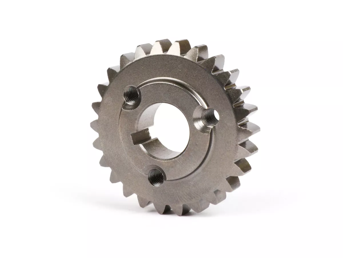 Pignone primario -POLINI 3.00->2.88- Vespa V50, PV125, ET3, PK50, PK80, PK125 - 26 denti (dentatura diritta)