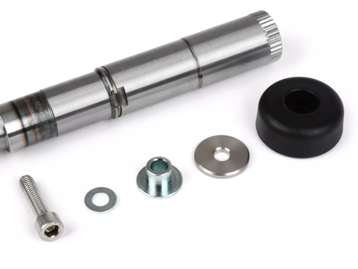 Eje rueda delantera Ø=20mm -POLINI- Vespa ET2, ET4, LX, LXV, Sprint 4T, GTS