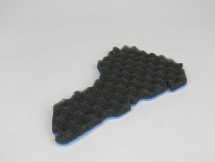 Air filter -POLINI Double Layer- Piaggio Vespa ET2 50cc, Piaggio Sfera 50cc RST, Piaggio Vespa LX 50cc 2-stroke, Piaggio Liberty 125cc, Piaggio ET4 125cc (1996-1998)