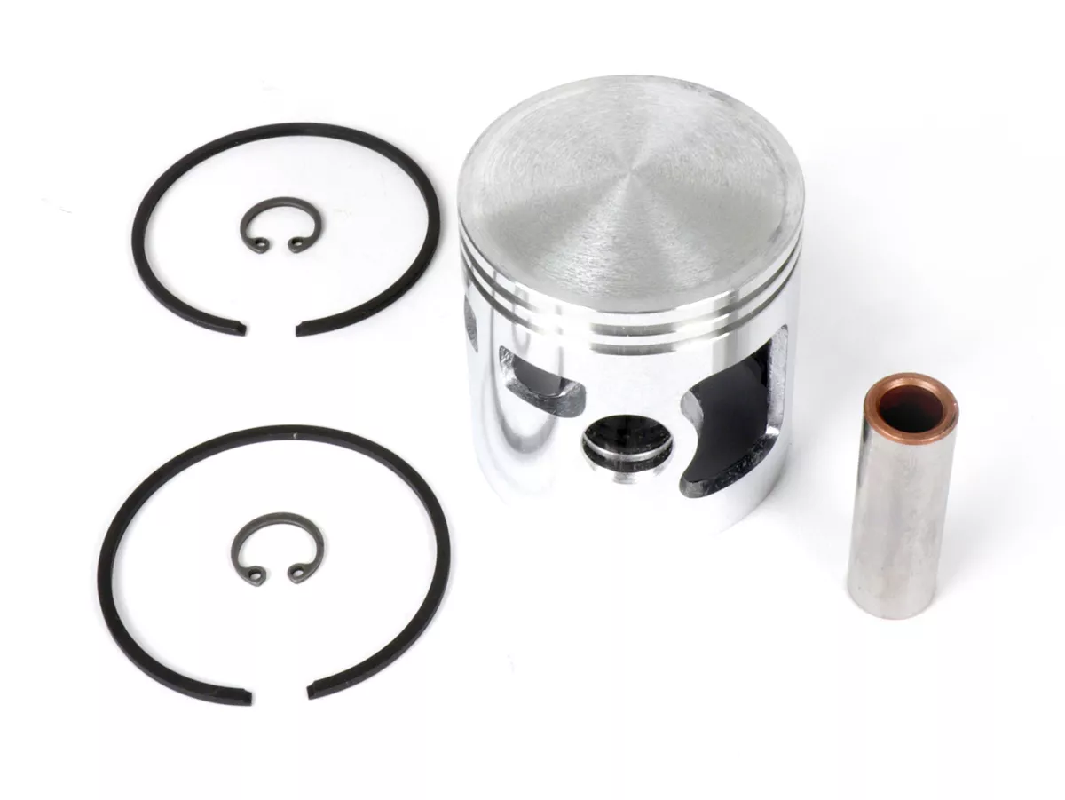 Piston -POLINI- 46mm Sport/Racing Piston Pin 12mm Piaggio Ciao, Bravo, Si , Boxer