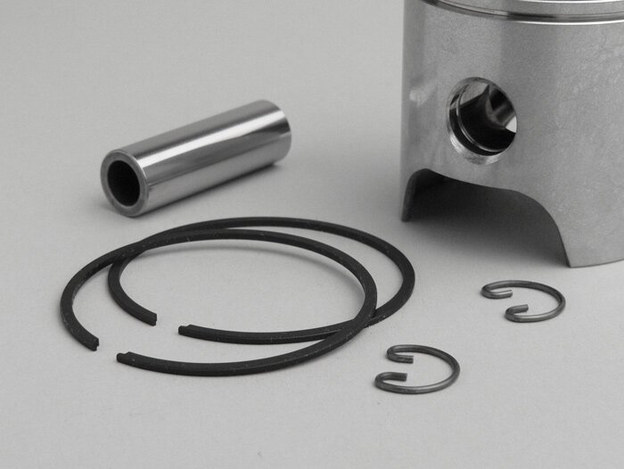 Piston -POLINI- Piaggio / Peugeot 70cc (compression height=24.5mm) - 47.0mm