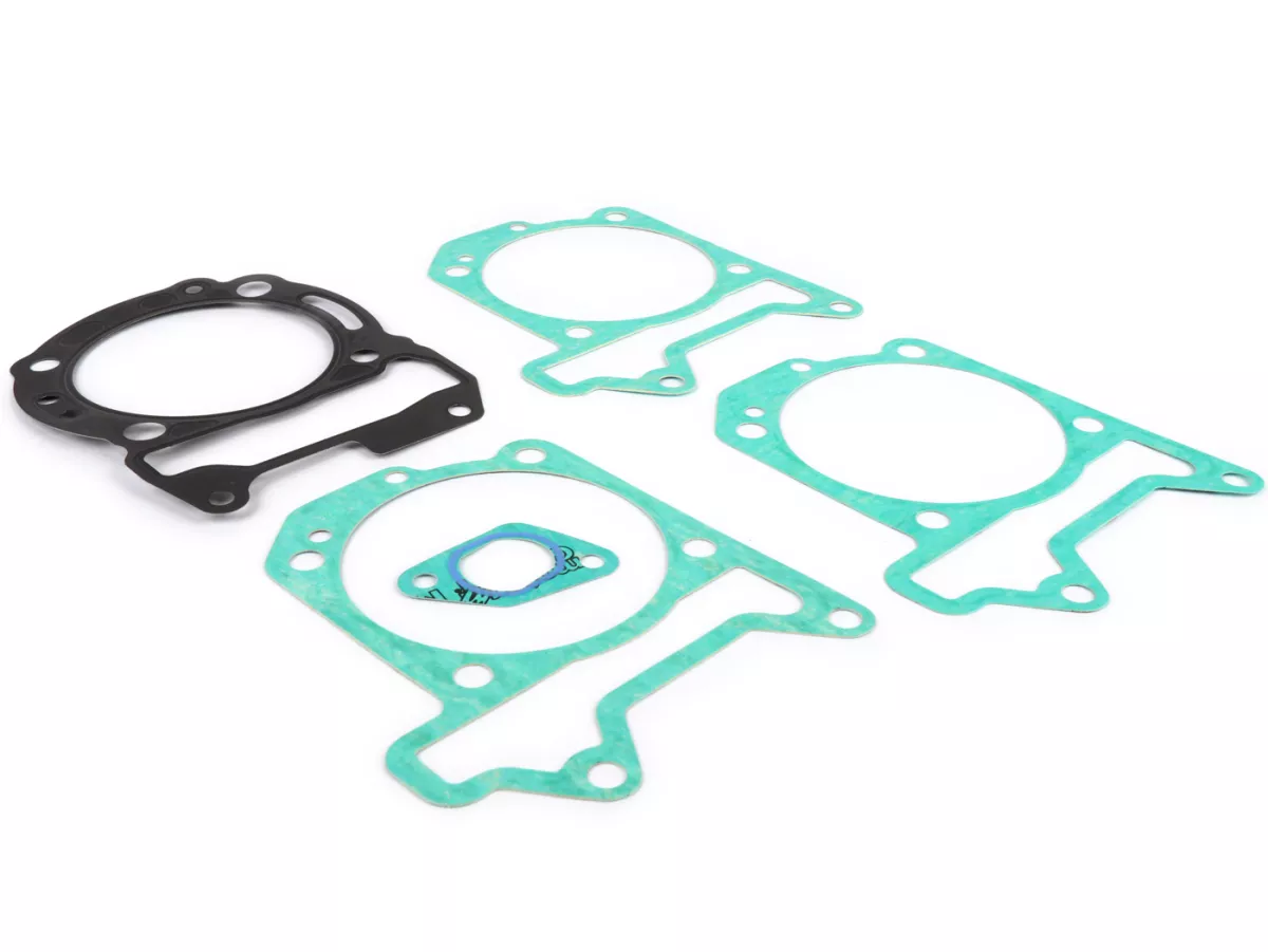 Jeu joints de cylindre -POLINI 294cc Ø=77,0mm - Piaggio Quasar 300cc - Vespa GTS300 i.E., GTS300 Super i.E., GTS300 Super Sport i.E., GTV300 i.E., Piaggio Beverly 300 i.E., Carnaby 300 i.E., MP3 i.E., Gilera Nexus 300 i.E., Derbi Rambla 300 i.E., Aprilia
