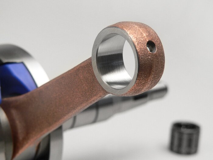 Cigüeñal -POLINI Evolution- Minarelli 50 ccm horizontal (para bulón de pistón de 12mm)