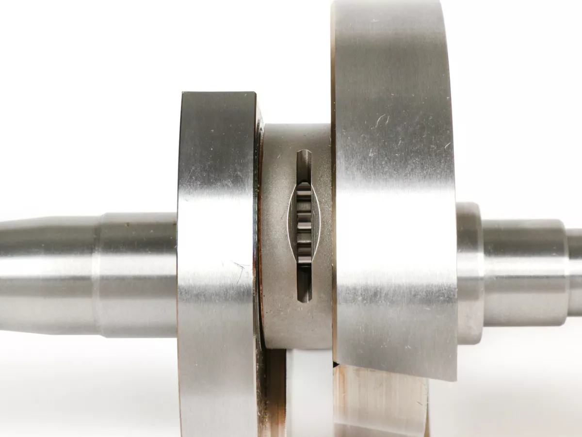 Albero motore -POLINI (cursore rotante)- Vespa V50, PK50 S (cono Ø 19mm)