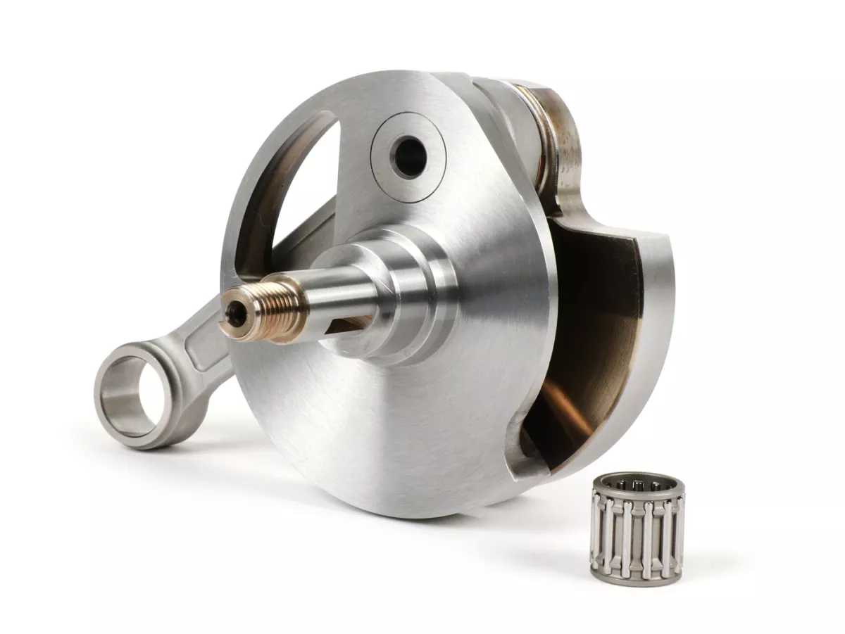 Crankshaft -POLINI Racing (rotary valve) 60mm stroke- Vespa PX125, PX150, Cosa 125