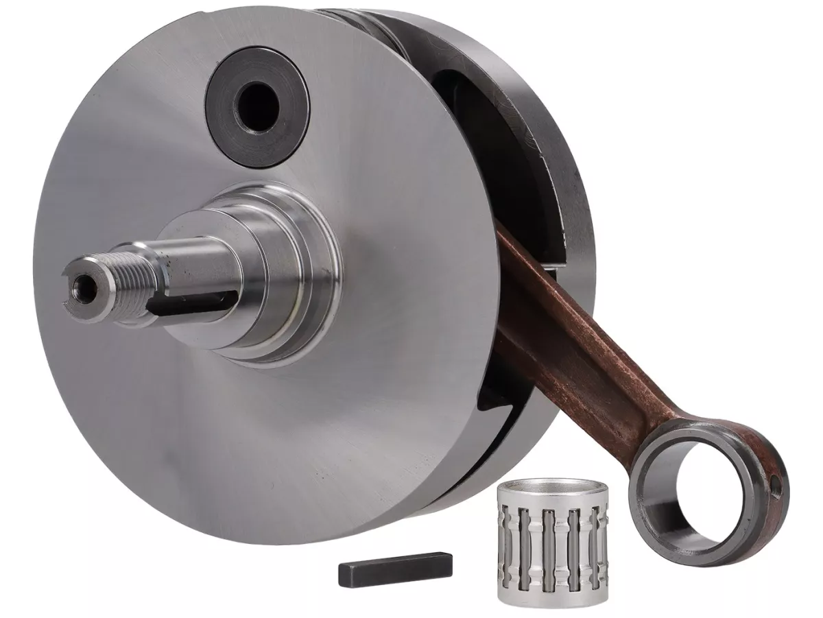 Cigüeñal -POLINI Racing (válvula rotativa) 60mm carrera- Vespa PX125, PX150, Cosa 125