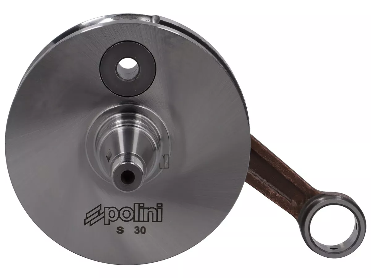 Cigüeñal -POLINI Racing (válvula rotativa) 60mm carrera- Vespa PX125, PX150, Cosa 125