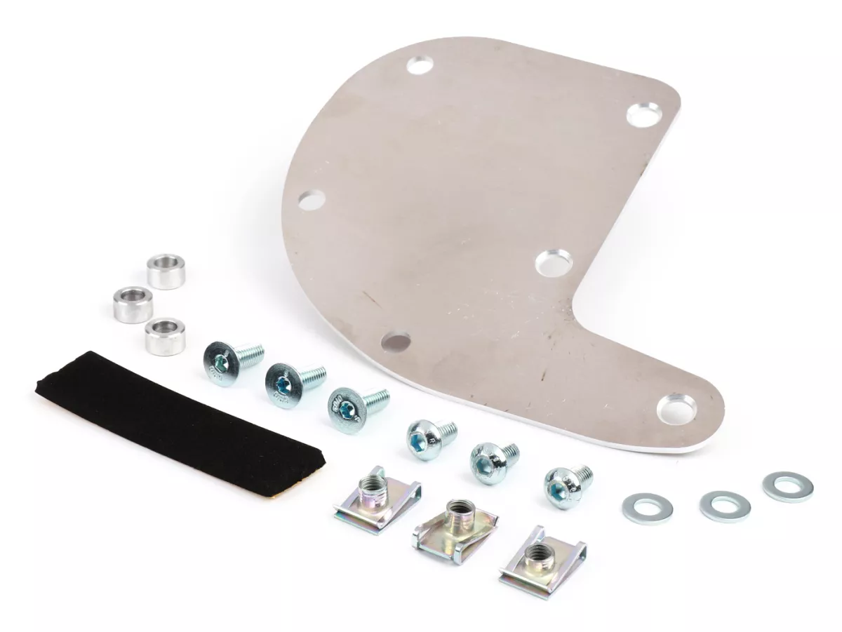 Soporte de la batería (debajo de la tapa lateral izquierda) -POLINI- Vespa PK125XL2 - para usar con el escape Polini Original para PK125 (P2002054)