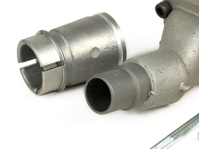 Pipe d’admission - pour clapet -POLINI clapet 2 trous- Vespa PK50 S - Dellorto SHB Ø=16/16mm