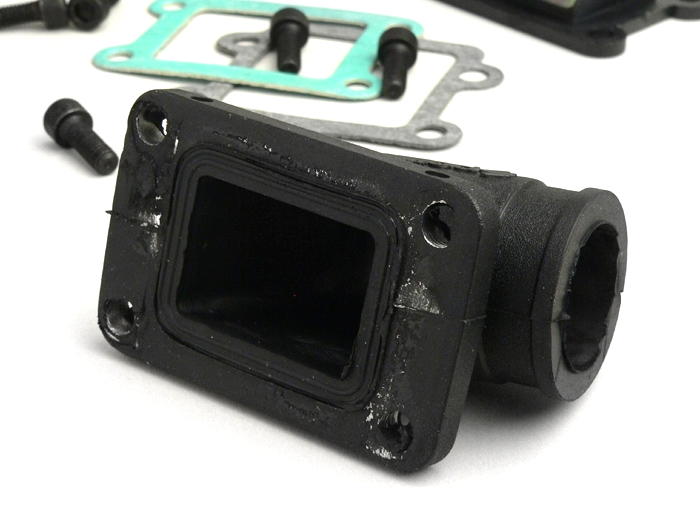 Colector de admisión -POLINI Big Valve- Minarelli 50 cc (vertical) - BOOSTER, BUMP50, BWS50, SLIDER50, SPY, SR50 (-1994), STUNT, ZUMA50, AMICO