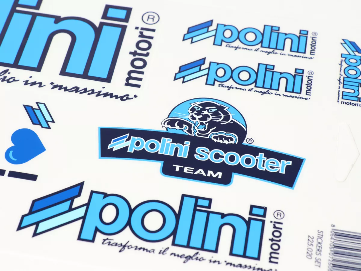 Sticker set -POLINI- Dreambike 170x297mm