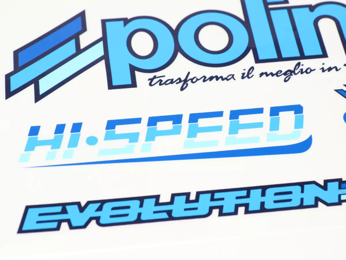 Sticker set -POLINI- Dreambike 170x297mm