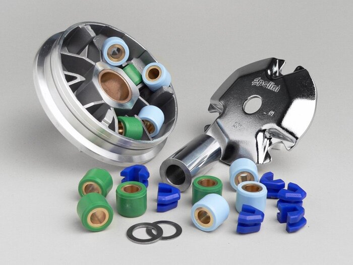 Variomatik -POLINI Speedcontrol- Honda 50 ccm (tipe Bali), Peugeot 50 ccm vertikal - SPEEDFIGHT1 50, SPEEDFIGHT2 50, XFIGHT50, METALX50, TKR50, TREKKER50, VIVACITY50, BUXY50, ELYSEO50, ELYSTAR50, ELYSTAR50TSDI, LOOXOR50, SPEEDAKE, SQUAB50, ZENITH50