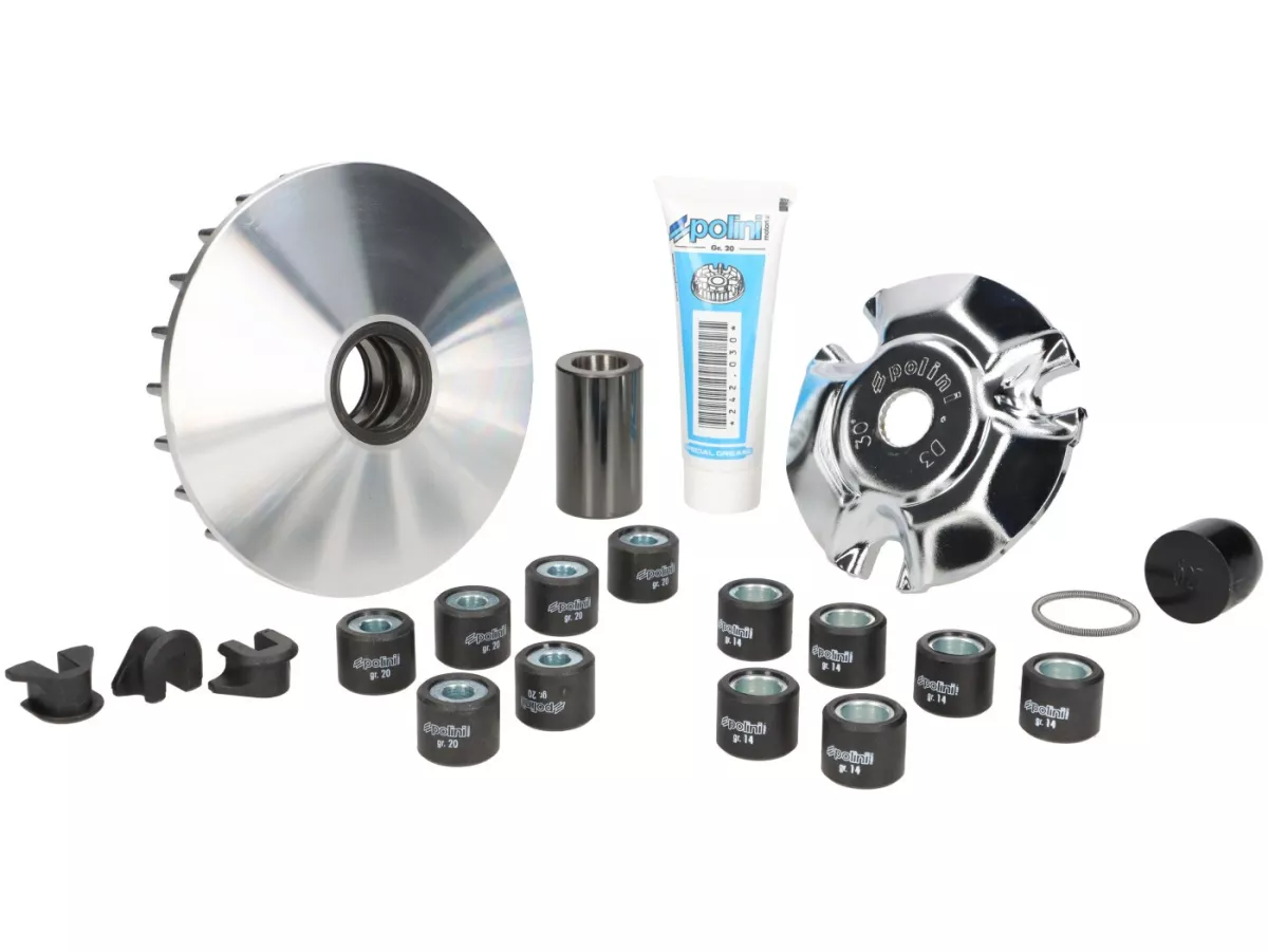 Variomatic -POLINI Speedcontrol- Piaggio 250 ccm Quasar, HPE 300-310, Royal Alloy GP 200-300, TG 300