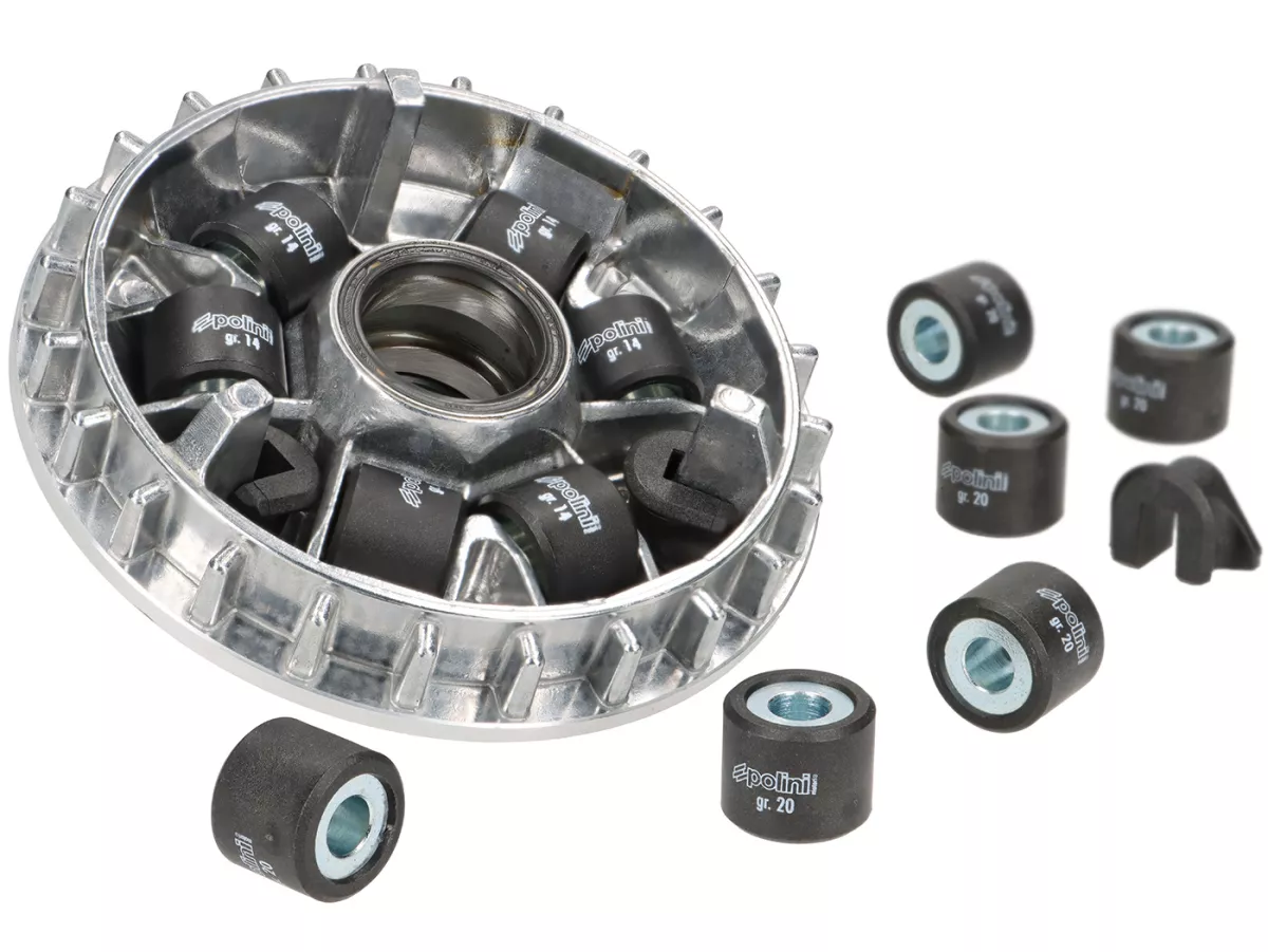 Variomatic -POLINI Speedcontrol- Piaggio 250 ccm Quasar, HPE 300-310, Royal Alloy GP 200-300, TG 300