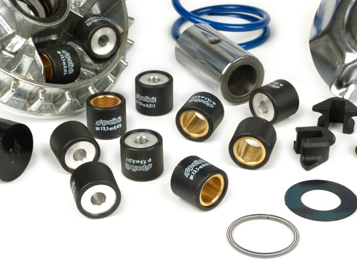 Variator-Kit -POLINI High-Speed- Vespa Primavera 150 i.e. 3V (M813M), Vespa LX 125 i.e. 3V (M687M), Vespa LX 150 i.e. 3V (M688M), Vespa S 125 i.e. 3V, Vespa 946 125 i.e. 3V (M801M), Piaggio New Fly 125 i.e. 3V, Liberty 150 i.e. 3V (M738M)