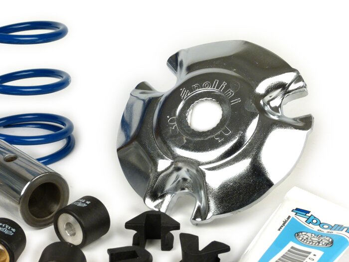 Variator-Kit -POLINI High-Speed- Vespa Primavera 150 i.e. 3V (M813M), Vespa LX 125 i.e. 3V (M687M), Vespa LX 150 i.e. 3V (M688M), Vespa S 125 i.e. 3V, Vespa 946 125 i.e. 3V (M801M), Piaggio New Fly 125 i.e. 3V, Liberty 150 i.e. 3V (M738M)