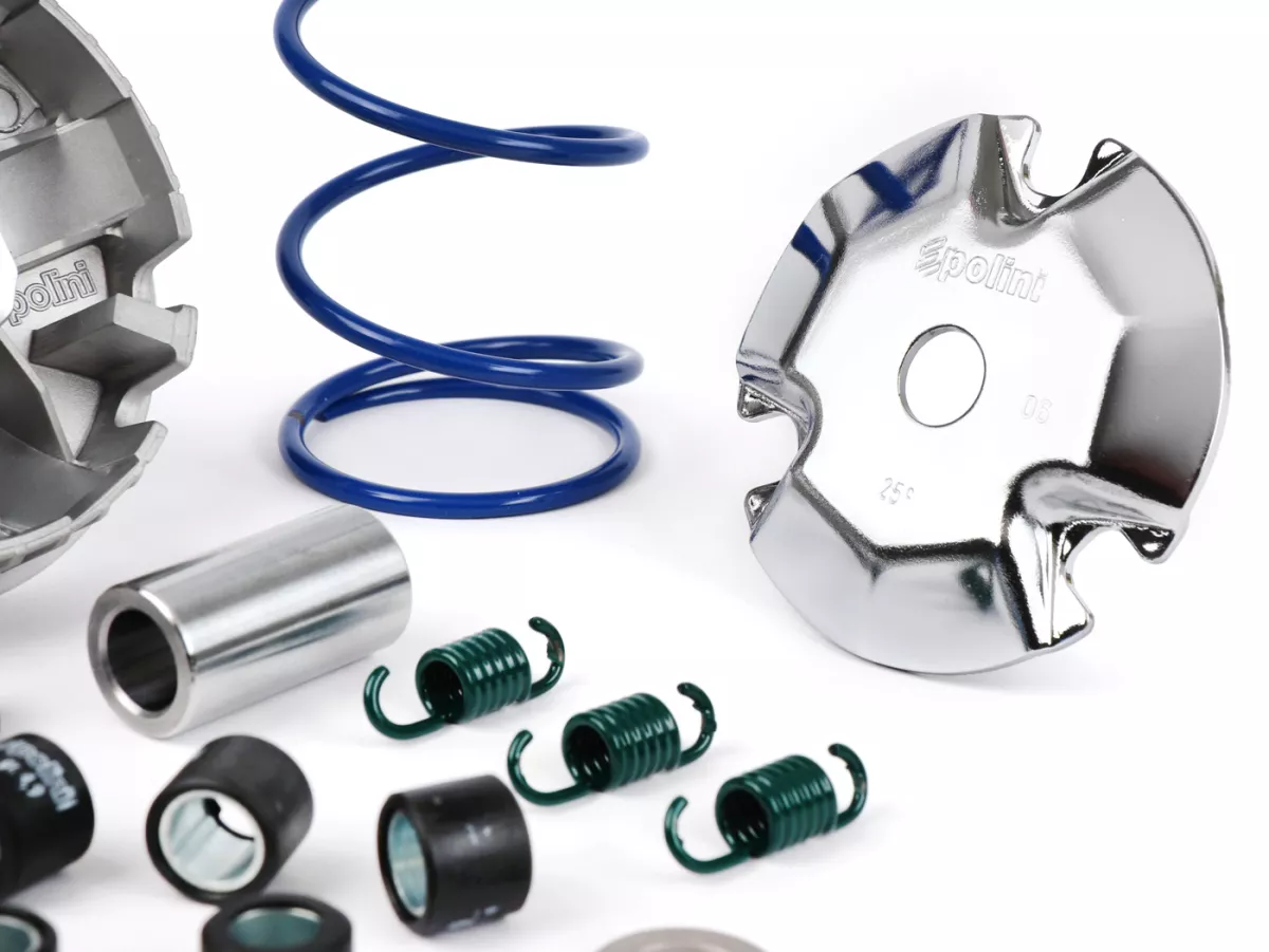 Variator-Kit -POLINI Speedcontrol- YAMAHA Giggle 50i.e. 4T (C3, VOX, XF), Neo's 50 4T (2009), Zuma 50 4T (F, FX), Aerox 50i.E. 4T (F, R, E2) - Aerox R 50i.E. 4T (E4 2018-), Neo's 50i.E. 4T (E4 2018-), MBK Ovetto 50i.E. 4T, Booster 50X 4T