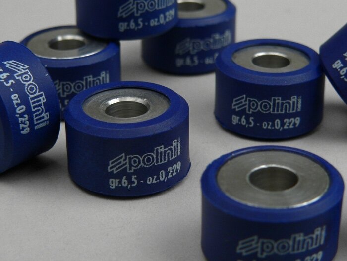 Rollers -POLINI 20x12mm- set of 9 - 6.5g