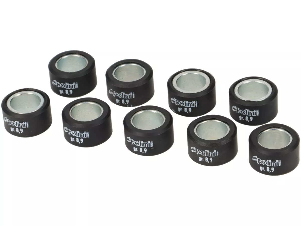 Rollers -POLINI 20x12mm- set of 9 - 8.9g