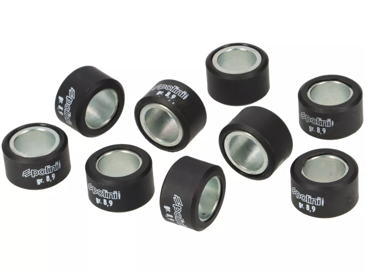 Rollers -POLINI 20x12mm- set of 9 - 8.9g