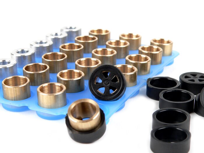 Roller set -POLINI premium quality 15x12mm- 3.5-4.0-4.5-5.0g