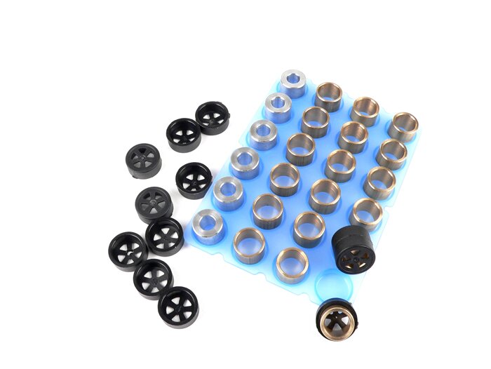Roller set -POLINI premium quality 15x12mm- 3.5-4.0-4.5-5.0g