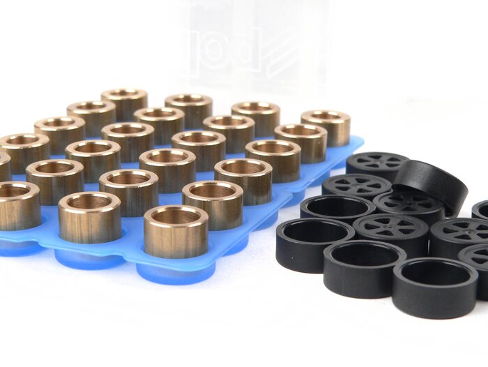 Gewichtenset -POLINI Premium Kwaliteit 15x12mm- 5,5-6,0-6,5-7,0g