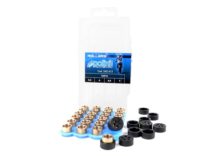 Set di pesi -POLINI Premium Quality 16x13mm- 5.5-6.0-6.5-7.0g