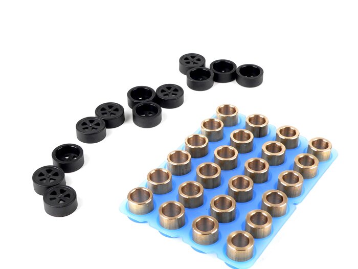 Set di pesi -POLINI Premium Quality 16x13mm- 5.5-6.0-6.5-7.0g