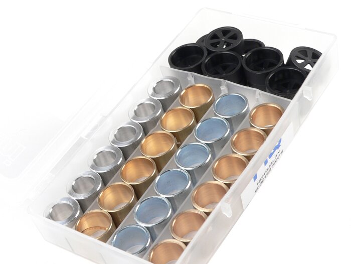 Roller set -POLINI premium quality 19x15.5mm- 6.5-7.0-8.0-9.0g