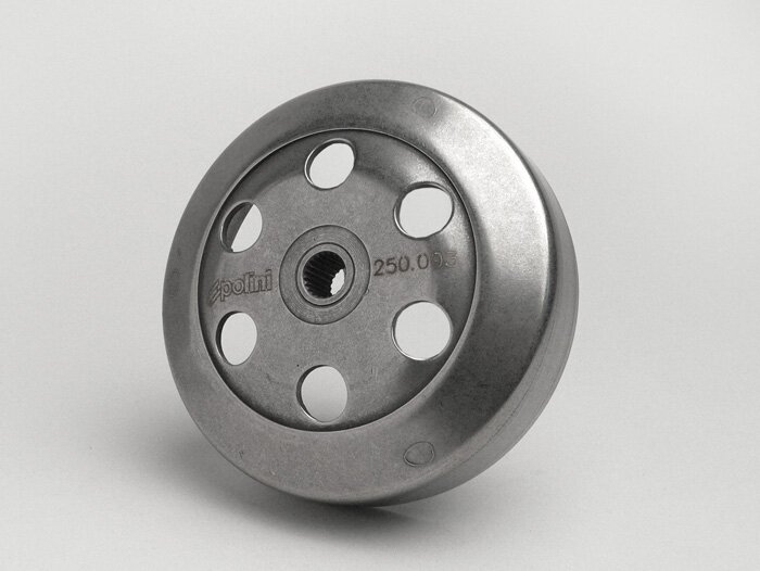 Kopplingsklocka -POLINI Speedbell- Piaggio/Gilera 50-100 ccm (2-takts, 4-takts) Ø=107mm